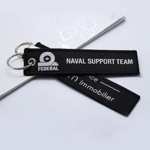 Cheap Customized Personalized Woven Keychain The Perfect Combination of Style and Function for sale