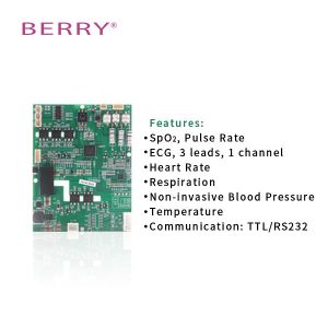 Customized Module With Spo2, Pulse Rate, ECG, Respiration, Heart Rate