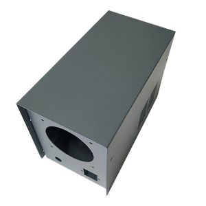 Customized Electronic Enclosure SGCC Sheet Metal Chassis Shell with Silk-Printed