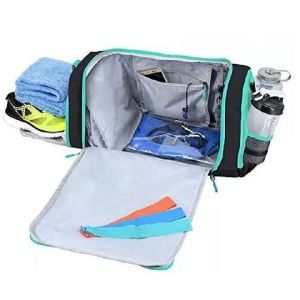 Polyester Ultimate Gym Bag With 10 Optimal Compartments