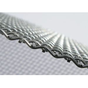 20cm-2.1m Galvanized Industrial Woven Wire Mesh Architectural Woven Mesh