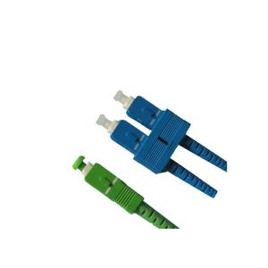 China SC Fiber Optic Connector SM / MM with Housing and Boots in Various Colors on sale