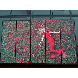 Cheap P2.5 Poster LED Display 1920mm X 640mm Aluminum Indoor GOB Poster Cabinet for sale