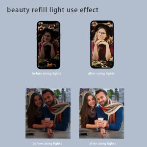 Mini TYPE-C LED Fill Light 600mAh for Mobile Phone Selfie Skin Rejuvenation
