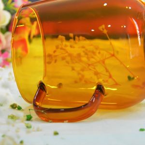 Colored High Borosilicate Tumbler Drinking Glasses