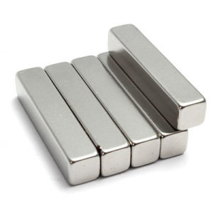 33EH Sintered Rectangular Silver Magnets Ni Coated Permanent Magnet