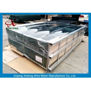 358 Anti Climb High Security Protection Galvanized Fence Dark Green Mesh Fence