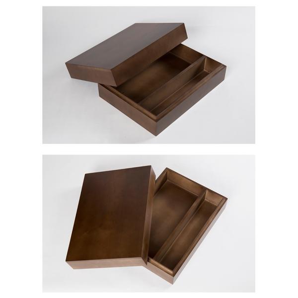 Reusable Stable Wooden Champagne Box , Leakproof Wooden Gift Boxes For Wine Bottles