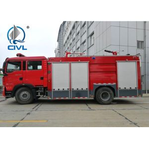 China Sinotruk Howo 4x2 6m3 Fire Fighting Truck With Foam Water Tank on sale