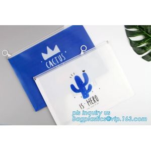 PE/PVC/PP slider zipper for bag/t-shirt bag slider zipper bags, zipper top