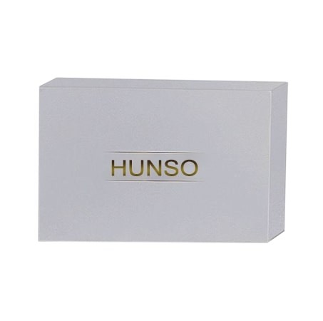 White Rigid Magnetic Gift Box CMYK Pantone Collapsible Paper Box