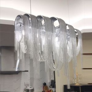 Hanging chandelier with chain lamp for indoor home project lighting (WH-CC-03)