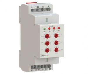 Cheap 3 Phase Voltage Monitoring Relay Reset Time 0.1s-10s for sale