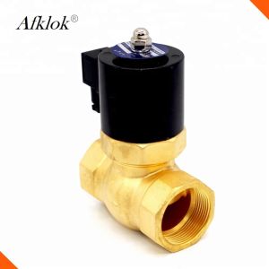 Brass DN32 1-1/4" 220v ac Steam Solenoid Valve for Steam Cleaner