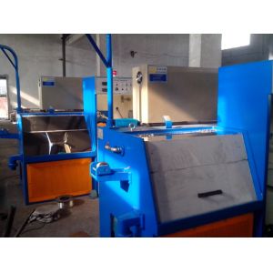 Cheap Inlet Diameter 2.5mm Aluminum Wire Drawing Machine Cast Iron Machine Structure for sale