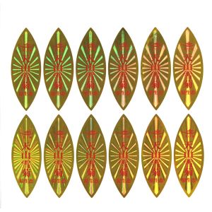 Security Hologram Stickers / Adhesive Label Sticker With Logo Printing