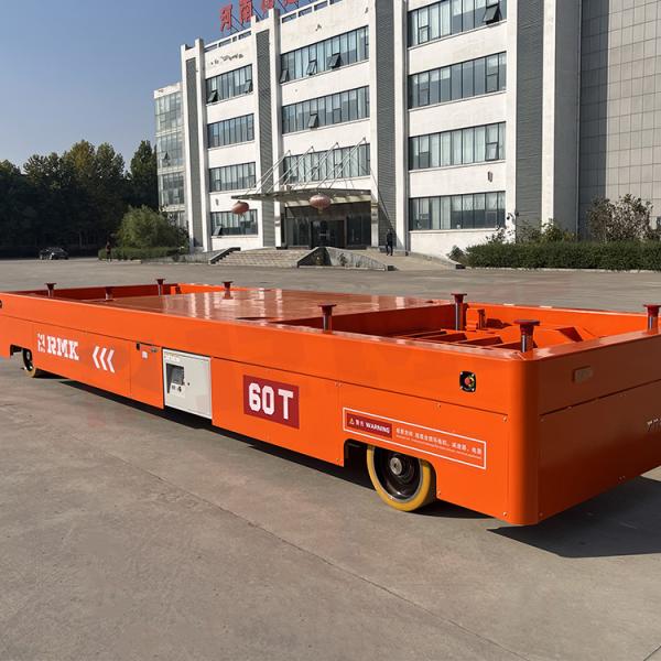 60T Electric Transfer Cart Workshop Foundry Machinery For Large Cargo