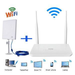 USB Desktop PC Wifi Antenna , 150mbps High Gain Router Antenna