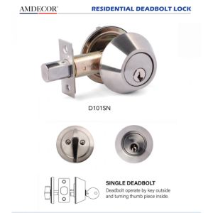 Architectural Amdecor D101SN Decorative Door Hardware With Keys