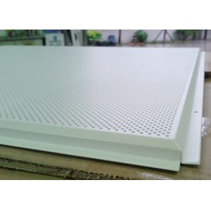 Beveled Angle Acoustic Lay In Ceiling Tiles Metal Sheet install with T bar