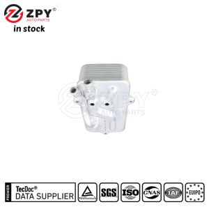 ZPY Engine Oil Cooler 09E409061 for Audi A6 A8 Quattro