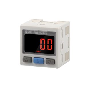SMC ZSE30A-01-B Digital Pressure Switch Vacuum Pressure R1/8 2-Color Display PNP