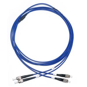 Cheap Factory Outlet ST 2/2 Single-Mode-Core Fiber Optic Patch Cord for WLAN LAN minitor computer conmunication for sale