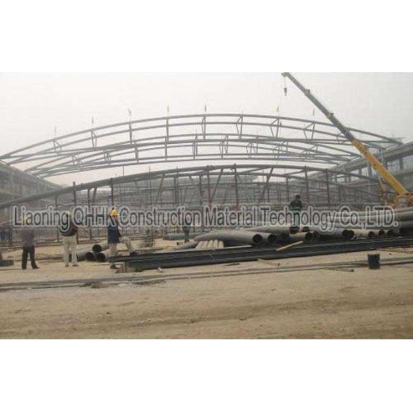 Enviroment Friendly Pre Engineering Steel Structure Bus Prefab Steel Buildings
