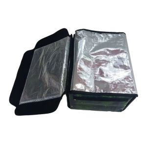 Foldable Insulated Food Delivery and Grocery Bags with Polyster EPE Foam Foil