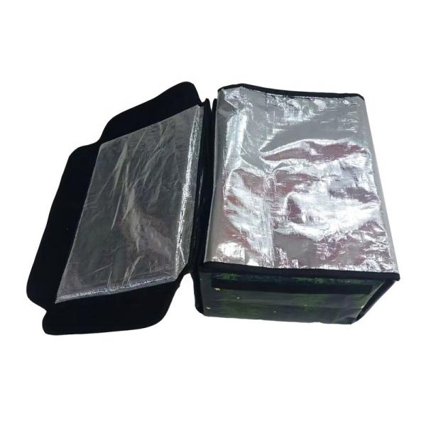 Foldable Insulated Food Delivery and Grocery Bags with Polyster EPE Foam Foil