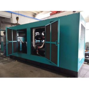 ISO Certificated Super Quiet Diesel Generators / 230kw Soundproof Diesel
