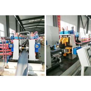 3mm 100x100mm Automatic Tube Mill for Carbon Steel Square Pipe