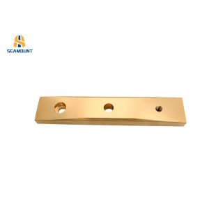 Customized Processing Copper Slide Plate Easy Cutting CE Certificated