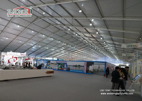 Quality Huge Polygon Aluminum Frame Outdoor Exhibition Tents With White PVC Roof Covers wholesale