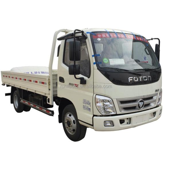 4x2 Light Small FOTON Small Lorry Truck Duty Aumark TX Cargo Truck Petrol 116HP Engine 3Tons 4Tons 5Tons Best Price For Sales