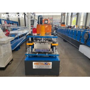 Windproof Standing Seam Roll Forming Machine With Chain Drive And 18 Stations