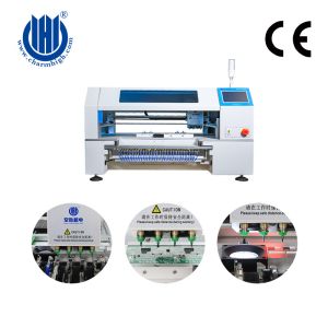 Desktop 4 Heads Pick And Place Machine CHM-T530P4 With Auto Rails 30 Tape Reel