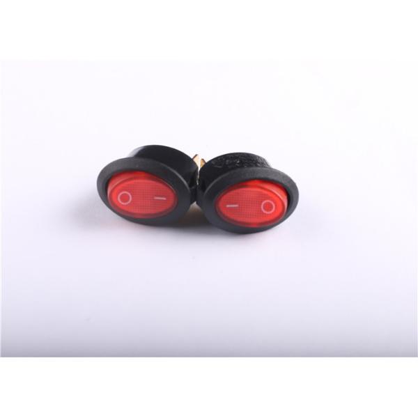 Quality Red SPST Oval LED Rocker Switch wholesale