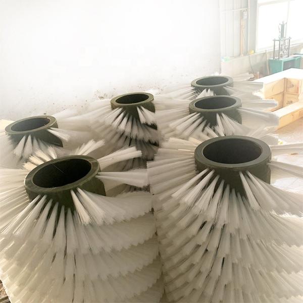 Quality 2M Length 350mm OD Solar Panel Sprial Cleaning Brush With 0.25mm Filament wholesale