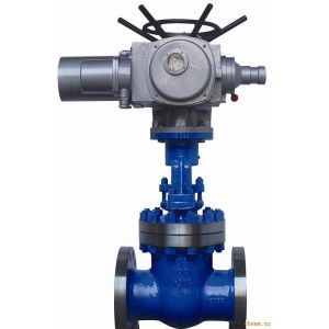 DN500mm Flanged Gate Valve With Manual / Electric Control Valve