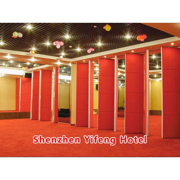 Quality Folding Glass Partition with Sound Insulation 30-42dB and Customizable Design for Easy Installation wholesale