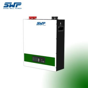 China 20kWh Wall Mounted Battery Storage CAN Communication long cycles large discharge current mental cases on sale