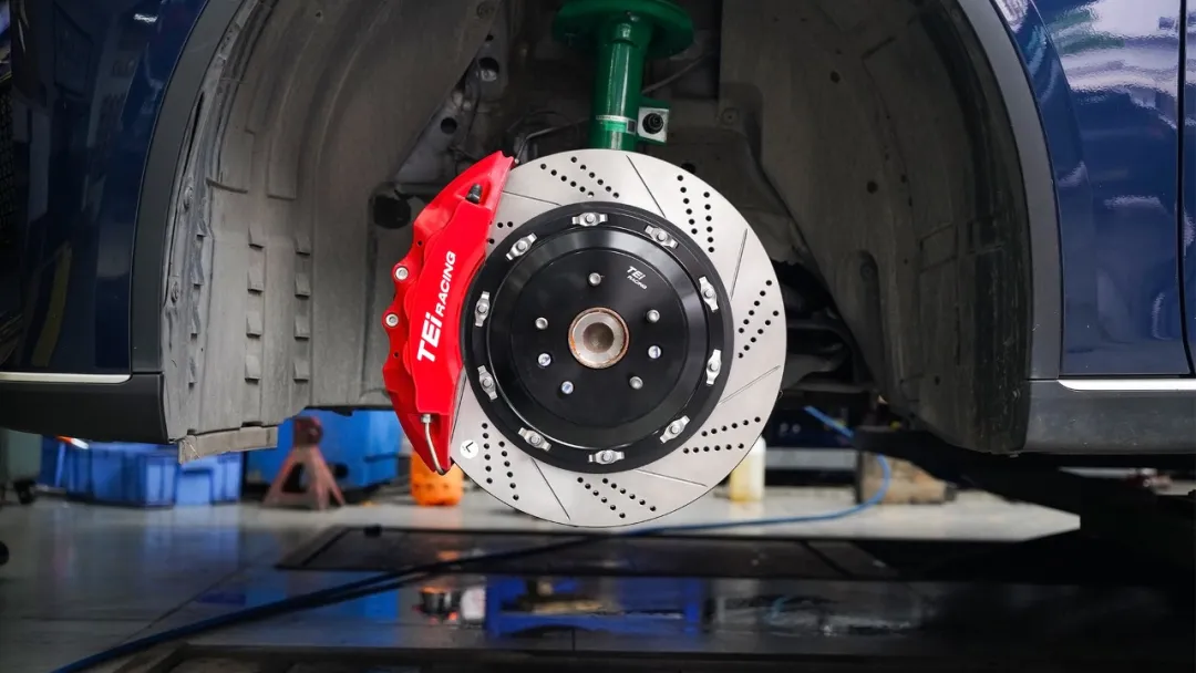 Front Big Brake Kit 6 Piston Caliper with 405x34mm rotor BBK auto brake system For DEEPAL 19 inch car rim