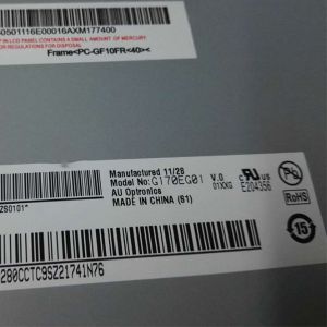 M170EG01 V0 TFT LCD Panel 1280x1024 LVDS 30 Pins Connector