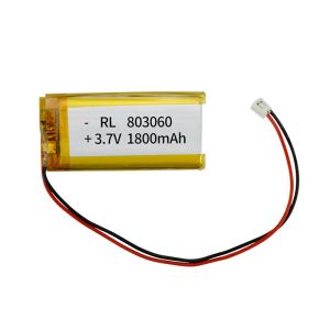 Lower Internal Resistance 1800mAh Lithium Polymer 3.7 V