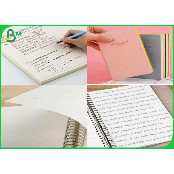 55GSM 60GSM White Woodfree Paper For Making DIY School Notebook
