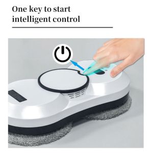 English 240v Robot Window Cleaner ODM White Window Washing Robot