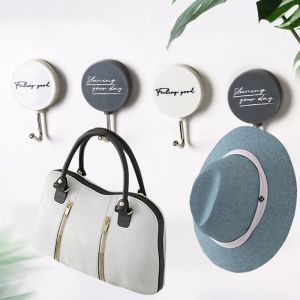 Nordic Style Latchkey 3.5x6cm Self Adhesive Plastic Hooks