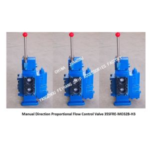 MARINE MANUAL PROPORTIONAL FLOW REVERSING SPEED REGULATING VALVE 35SFRE-MO32B-H3
