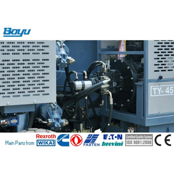 45kN 4.5T Cummins Engine Overhead Line Stringing Equipment Pull Tension for
